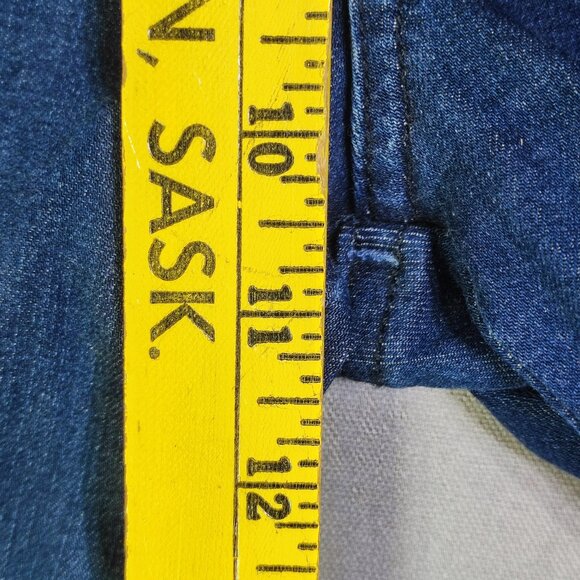 Guess silhouette jeans women's size 28 denim blue high-rise stretch skinny - Picture 14 of 15